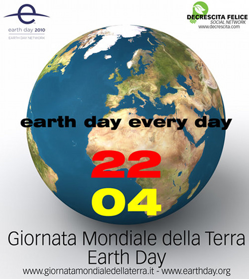 Giornata Mondiale della Terra, 22 aprile 2010