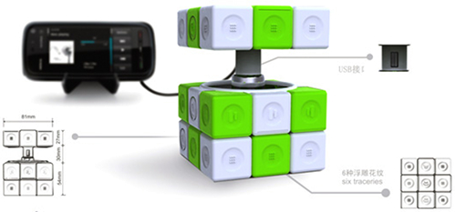 Magic Charger - Energia pulita col Cubo di Rubik