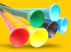 Dal Sudafrica le Vuvuzelas ecologiche