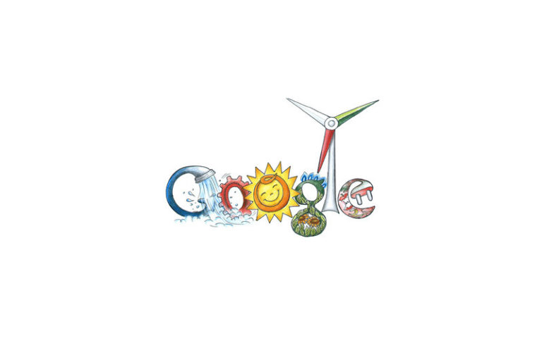 Doodle per Google l’Italia tra 150 anni. Avanti con energia!
